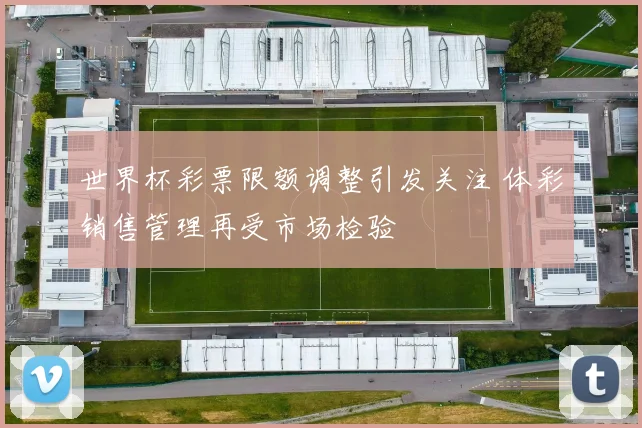 世界杯彩票限额调整引发关注 体彩销售管理再受市场检验
